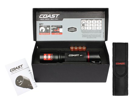 Coast HP7 Ficklampa, Belysning