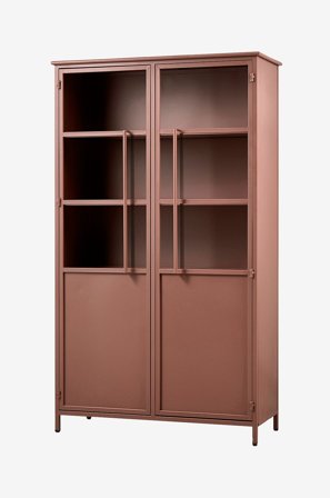 WOOOD - Vitrinskåp Exhibit, 156,5x45cm - Brun - Klädförvaring - Från Homeroom