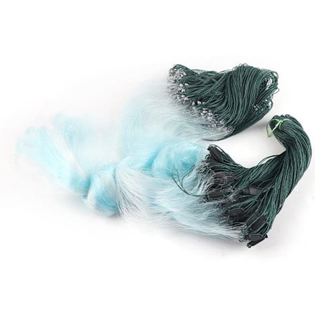 Kraftig 50m fiskegarn 1,5m høyt 3 lag med flytere fisketilbehør