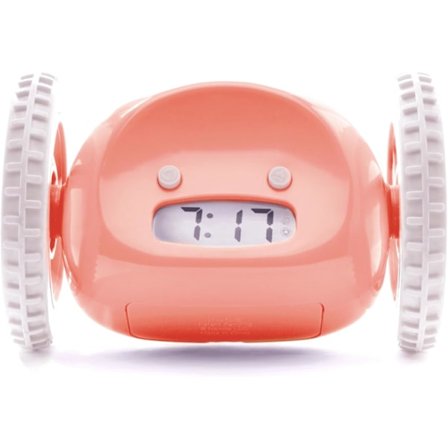 Extra Super Hög Larmklocka för Tungsovande Vuxna Barn Tonåringar Sovrum Flytta Rullande Springa