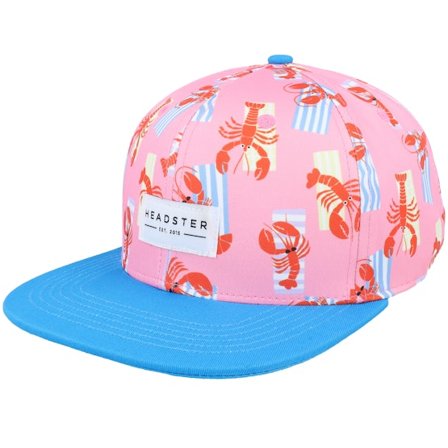 Headster - Rose snapback Casquette - Kids Red Lobster Bubblegum Snapback @ Hatstore