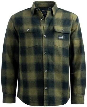 Arrak Outdoor M's Flannel Shirt Olive/Black