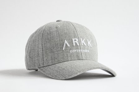 ARKK Copenhagen Damen Sneakers Größe ize Baseball Cap Grey Melange White