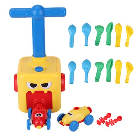 12 stk. Ballon Drevet Bil Videnskab Eksperiment Legetøj Inertial Sjov Gave til Børn