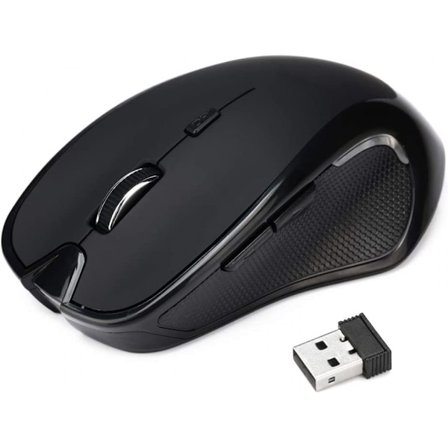 2.4G trådlös 1200DPI/CPI 6D-knapp optisk mus/mus, Adj