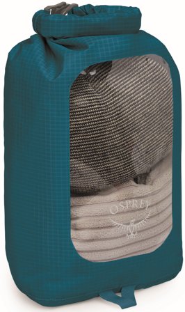 Osprey Dry Sack window kuivapussi, 6 L, petrooli