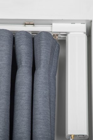 Jotex - Skinne, Electra Silent Hvit - Motorisert - Kjøp Gardinskinner hos Jotex