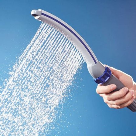 Duschmunstycke för snabb och enkel hundtvätt hemma, för snabb och enkel hundtvätt hemma