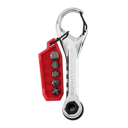 Milwaukee 4932498792 Spärrnyckel mini, med bits, Handverktyg