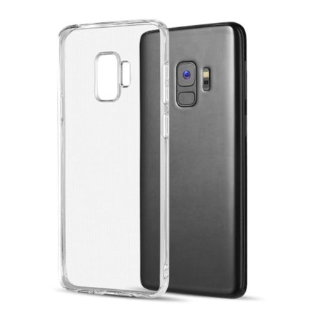 Samsung Galaxy S9 Kuori läpinäkyvää kumia