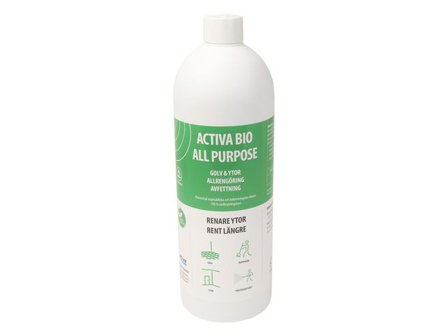 Activa Allrengöring BIO All Purpose 1L - Lyreco - Städ och hygien - Rengöringsmedel - Allrent