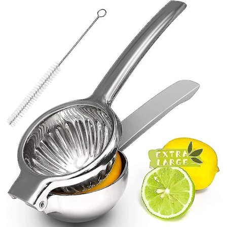 Lemon Squeezer Large Bowl Lemon Squeezer With Cleaning Brush