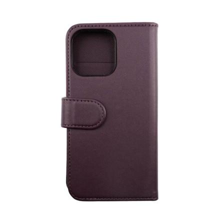 Iphone 13 Pro Plånboksfodral Magnet Rvleon - Mörklila Lila