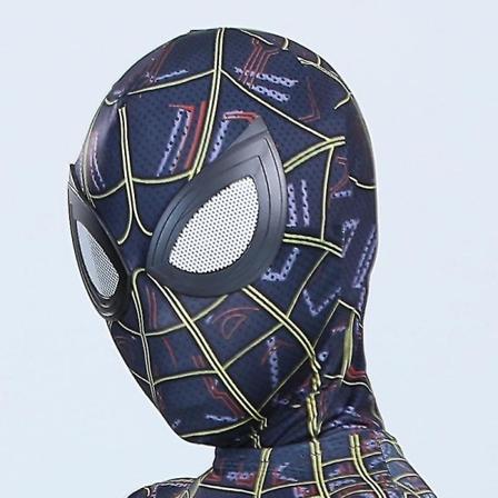 Spiderman Mask Hodeplagg Spider Man Cosplay Stage Props Takk!! Spider Man3 Black