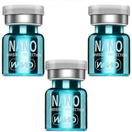 3X Nano Oleofobisk Belægning Flydende Glas Skærmbeskyttelsesfilm Universal Buet Glas Beskyttelsesfilm