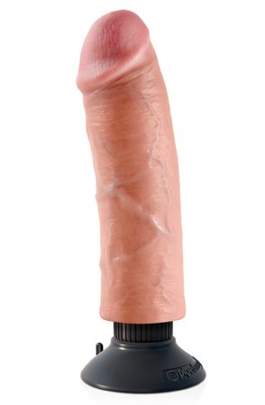 Pipedream King Cock Vibrating Cock 25 cm Dildo med vibrator - Blushme.se