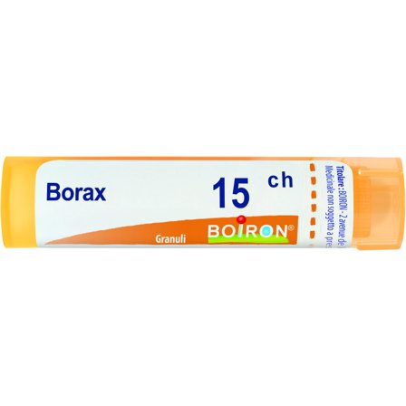 Boiron Borax Granuli 15Ch Tubo 4g