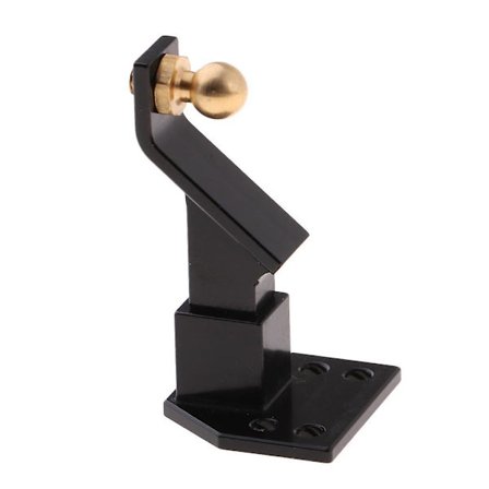 Sort Metal Trailer Krog Shackle til Rc4wd D90 1/10 Rc Bil Bagkofanger Montering