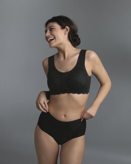 Bralette Essential Lace Musta-Anita