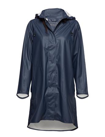 Raincoat Outerwear Rainwear Rain Coats Blå Ilse Jacobsen