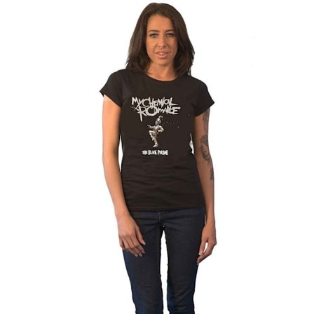 My Chemical Romance Dam/Damer The Black Parade Bomull T-shirt