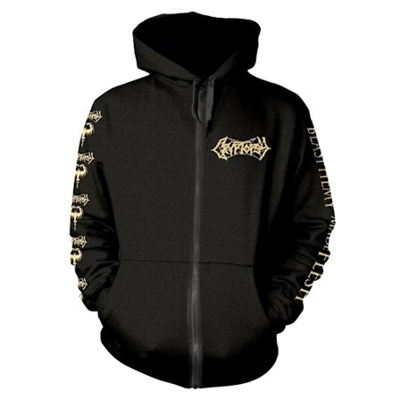 Cryptopsy Unisex Vuxen Blasphemy Made Flesh Full Zip Hoodie S B