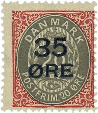Danmark 1912 - AFA 61 - Postfrisk
