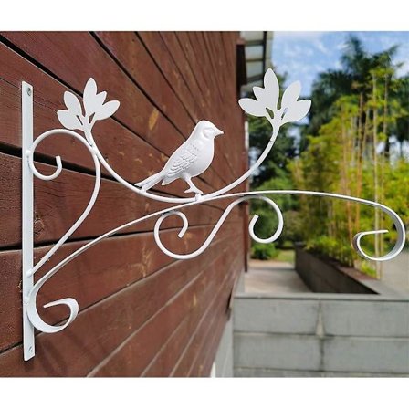 Plantehenger Fuglemater Henger - Jern Rustfritt Plantekroker For Hengende Planteholder Blomst Lanter