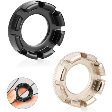 2 stk. cykel eger nøgle, justering 8 vejs cykel hjul eger værktøj størrelse valg skridsikker - Størrelse: 10/11/12/13/14/15