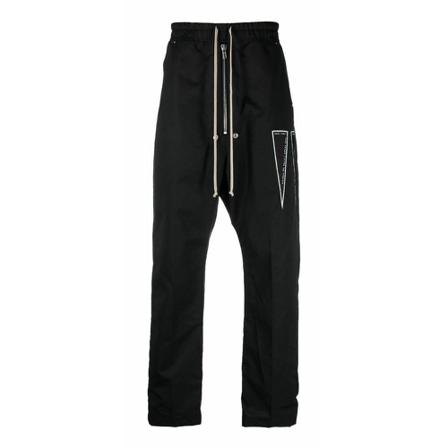 Rick Owens Tapered Bukser Sort, Herre Cargobukser, Størrelse: M