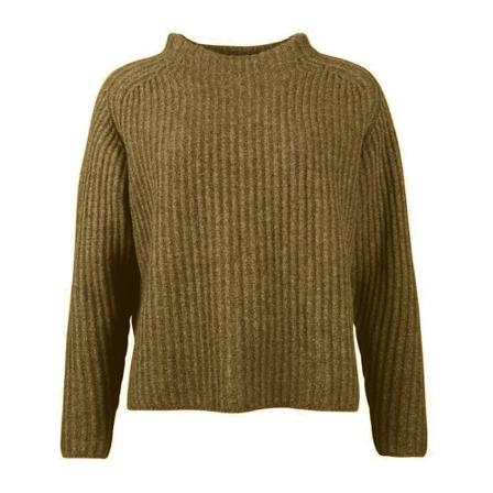 Mansted Mansted Drew. Strik Strik Drew. Dark Curry Brun, Dame Sweatshirts