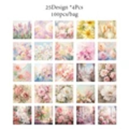 Mr.paper Vintage Cardstock Papper Postkort Rum Dekoration Estetisk Vintage Papper Fjäril Material Papper Papeleria Collage S22186-1