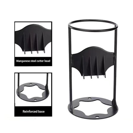 Brændekløver til træ, Støbejern Wood Splitter Håndkløver Brændekløver Manuel Log Splitter Kile til campingplads og hjem