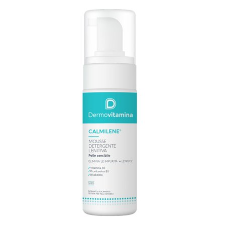 DERMOVITAMINA Calmilene Mousse Detergente Lenitiva 150ml - Mousse detergente viso