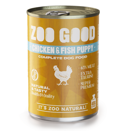 ZOO GOOD - Puppy White Fish & Chicken 400 g - Hund - Hundefôr & hundemat - Våtfôr & våtmat - ZOO.no