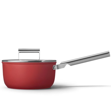 Smeg Kasserolle 20 cm, rød | KitchenOne