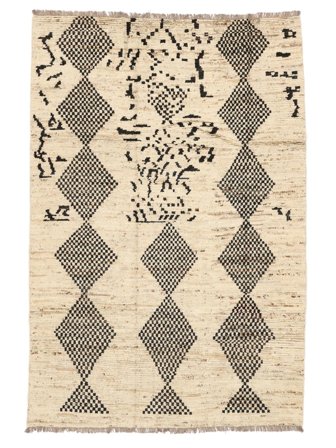 Berber Style Rug 198X296 Wool