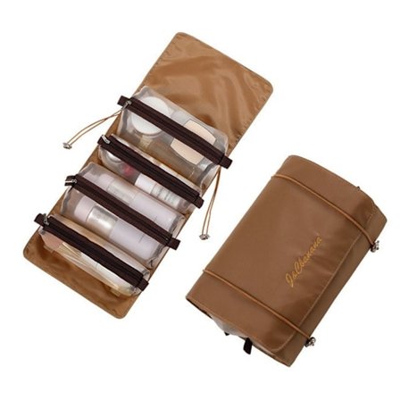 Makeup Taske Hængende Toilet Taske KHAKI