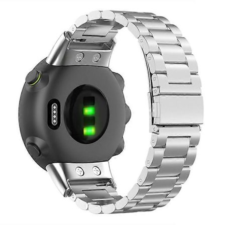 Garmin Forerunner 45/45S/Swim 2 -kelloon sopiva pikakiinnitteinen metallinen ranneke, korvaava ranneke