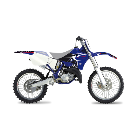 Kit Adesivi Blackbird Dream 4 Blu-Nero-Bianco - Yamaha YZ 125 1996-2001
