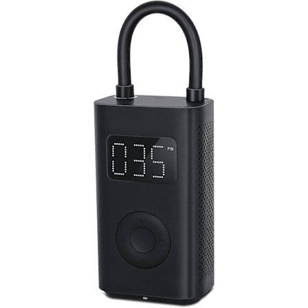 Xiaomi Mijia Portabel Luftkompressor 1S - Bil Däckpump Cykelpump Elektrisk Inflator, Mini Kompressor LED-Lampa