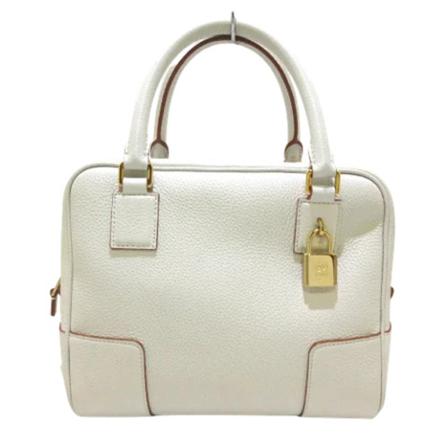 Loewe Pre-owned - Vintage Väskor - Vit - Dam - Storlek: One Size, Dam, Storlek: ONE SIZE