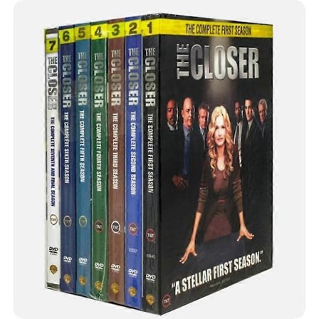 The Closer: Komplet Serie DVD Bundle Sæt Sæson 1-7 engelsk version