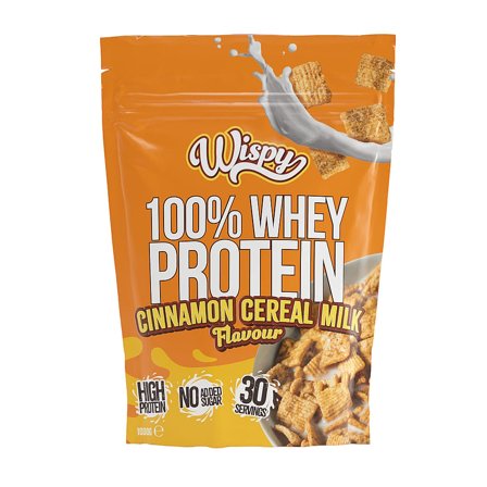 Wispy Nutrition Cinnamon Cereal Milk, Sport & Velvære, Protein & Energi, Proteinpulver
