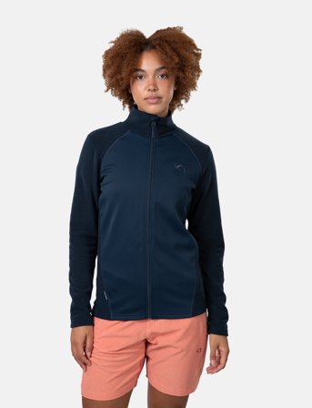 Kari Traa Kari F/Z Fleece - Navy - XS