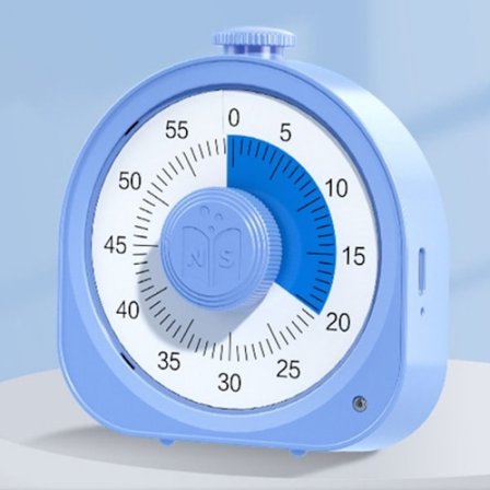 SININEN Visuaalinen Ajastin Ajastin Kello Sininen