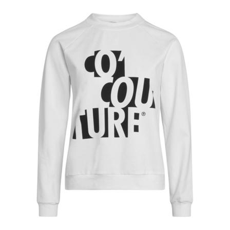 Co'Couture Sean sweatshirt 97037 Hvid, Dame Sweatshirts