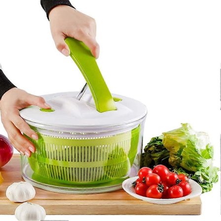 Bäst rankade salladsslungor, salladsslungan är mycket enkel att använda & Dränera sallad enkelt för krispigare sallader på halva tiden. Skålen går 