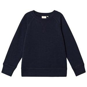 Kuling Navy Merino Sweatshirt 110/116 cm - Jumpers and knitwear - 110/116 cm - Navy