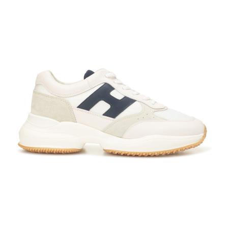 Hogan Interaction sneakers , Beige , Heren , Maat: 44 EU